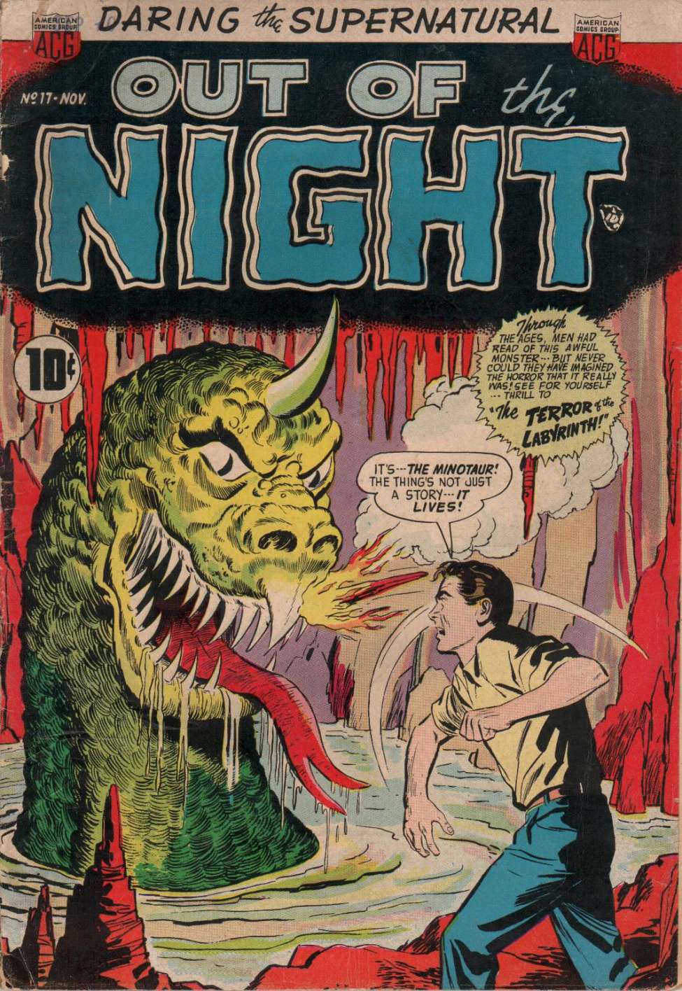 Comic Book Cover For Out of the Night 17