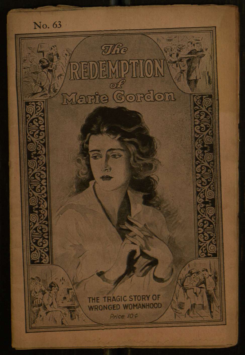 Book Cover For The Redemption of Marie Gordon 63 - Cora Lane Sherman