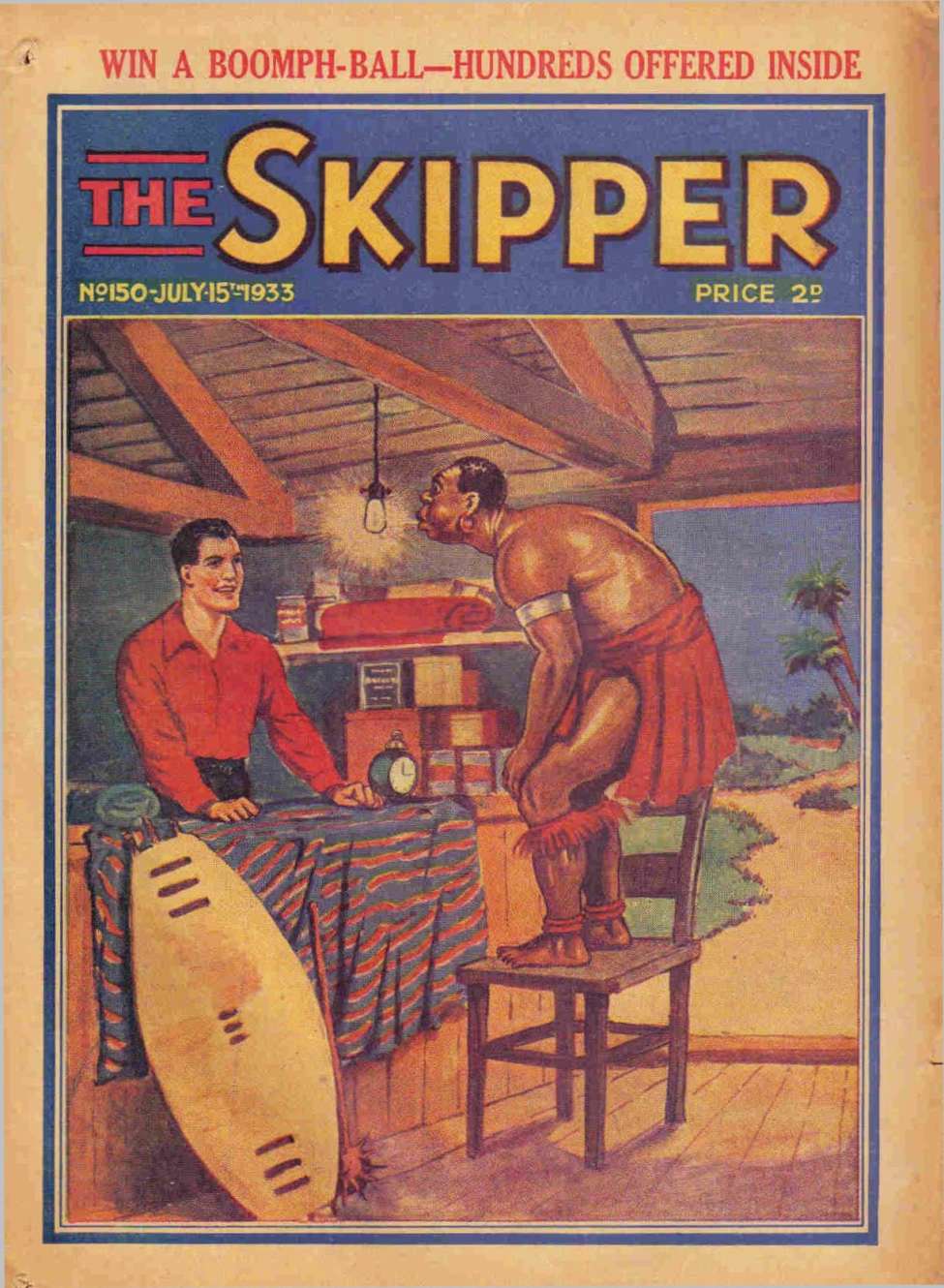 Book Cover For The Skipper 150