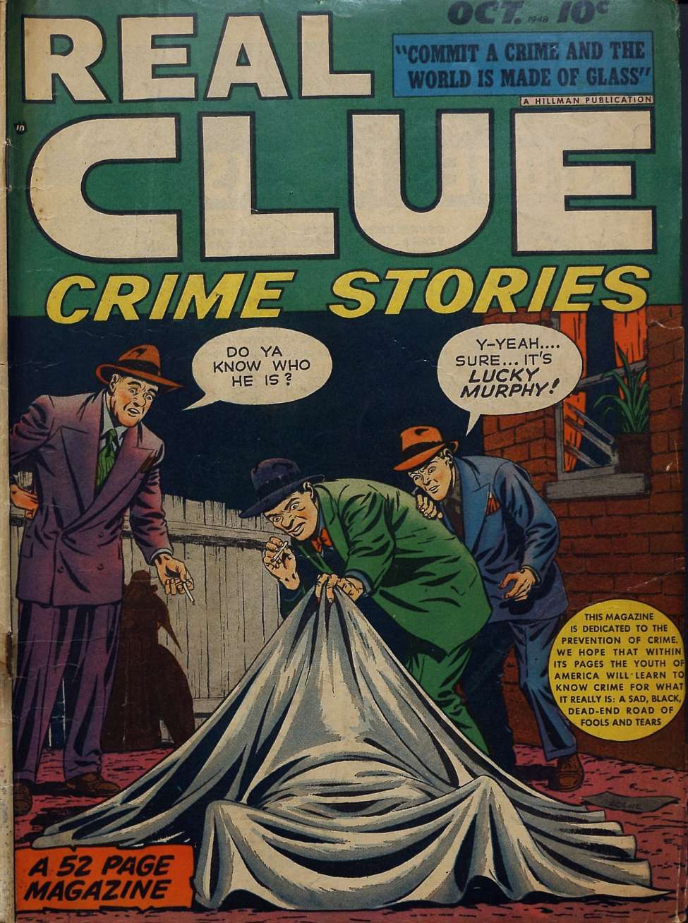 Book Cover For Real Clue Crime Stories v3 8