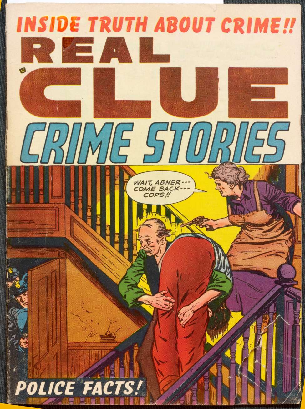 Book Cover For Real Clue Crime Stories v7 2