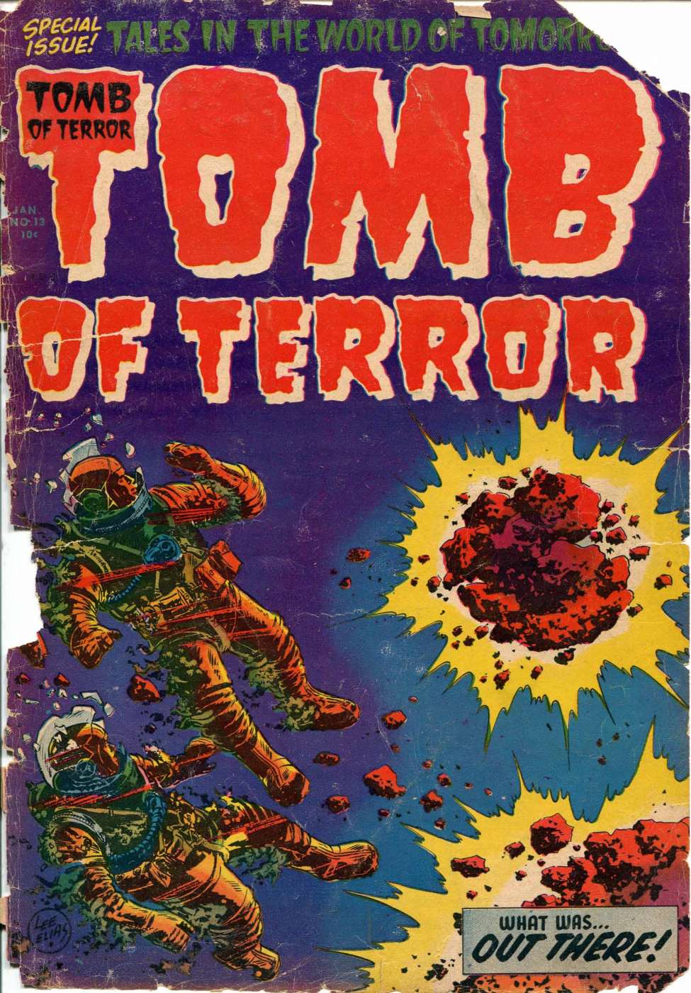 Comic Book Cover For Tomb of Terror 13