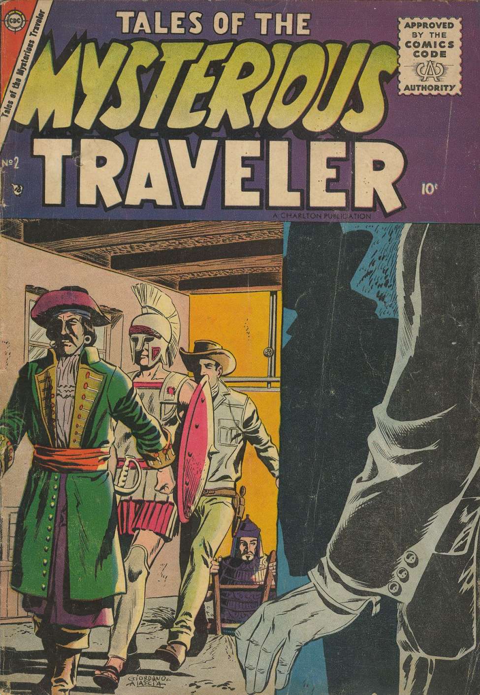 Comic Book Cover For Tales of the Mysterious Traveler 2