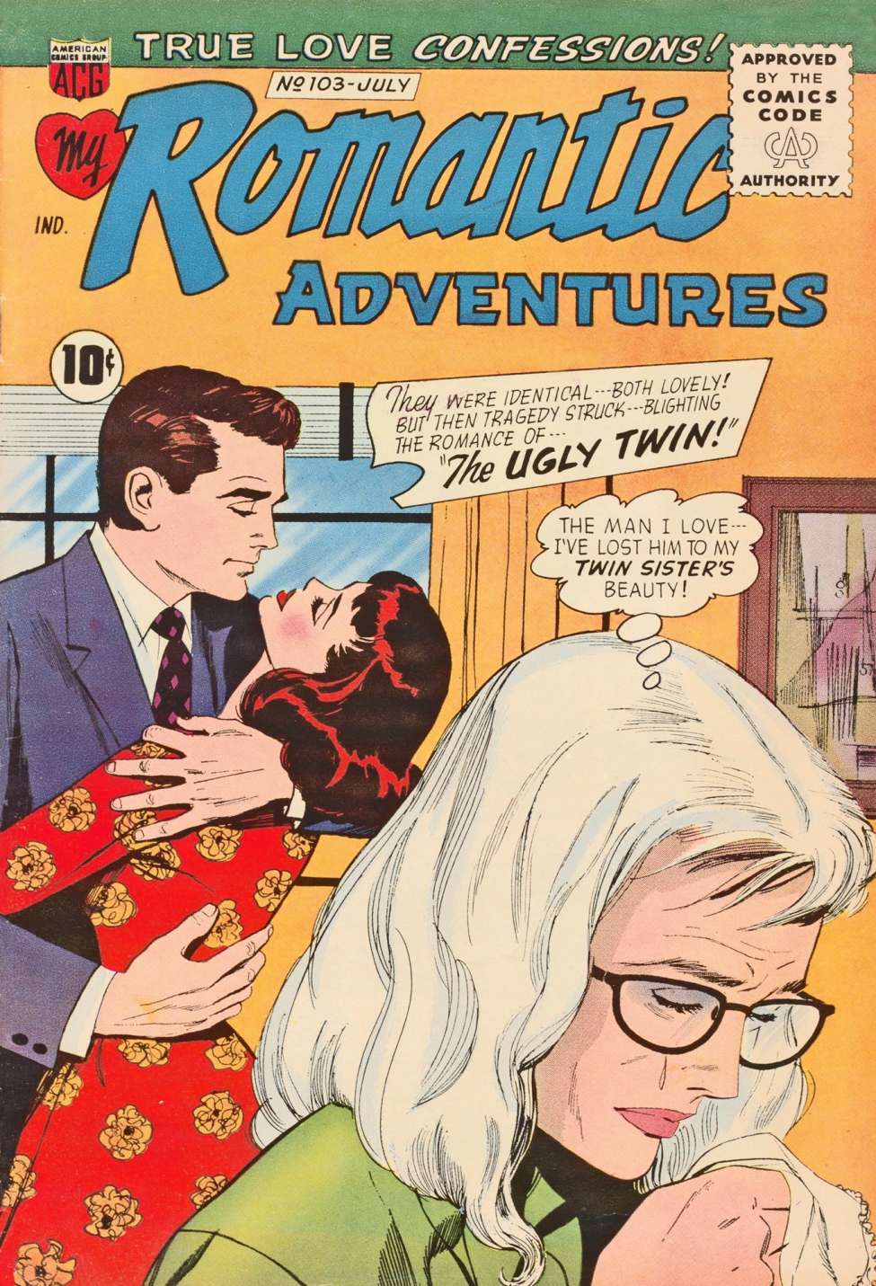 Comic Book Cover For My Romantic Adventures 103