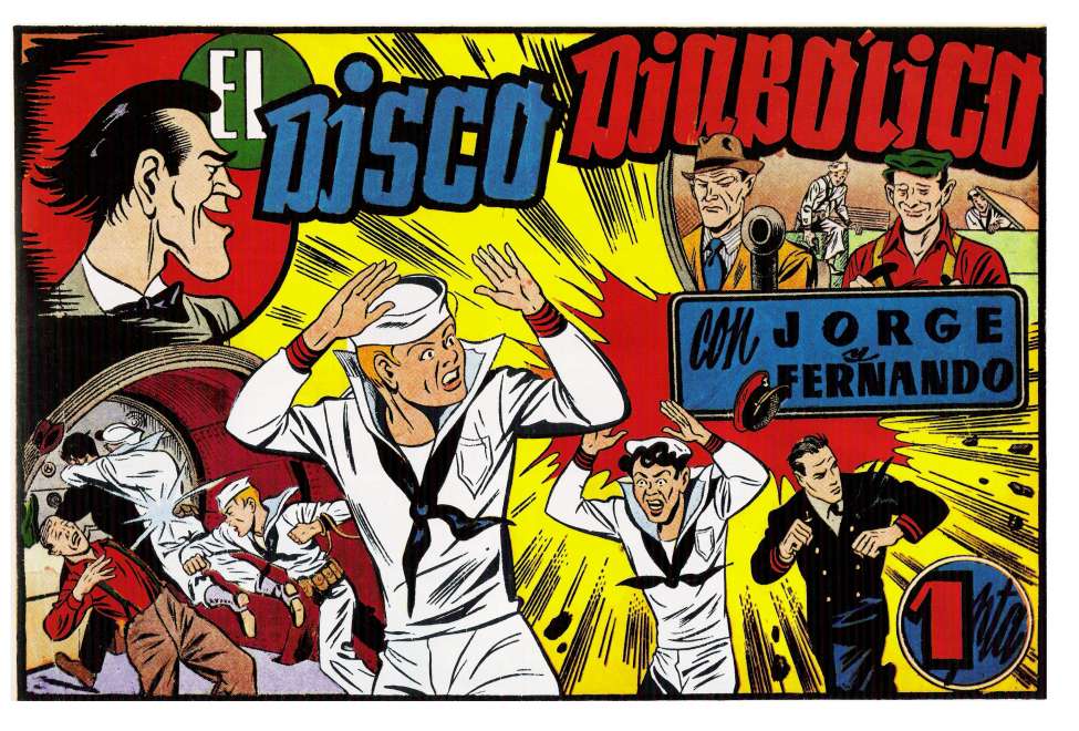 Comic Book Cover For Jorge y Fernando 52 - El disco diabólico