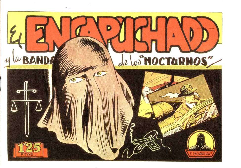 Comic Book Cover For El Encapuchado 18 - Y La Banda De Los "Nocturnos"