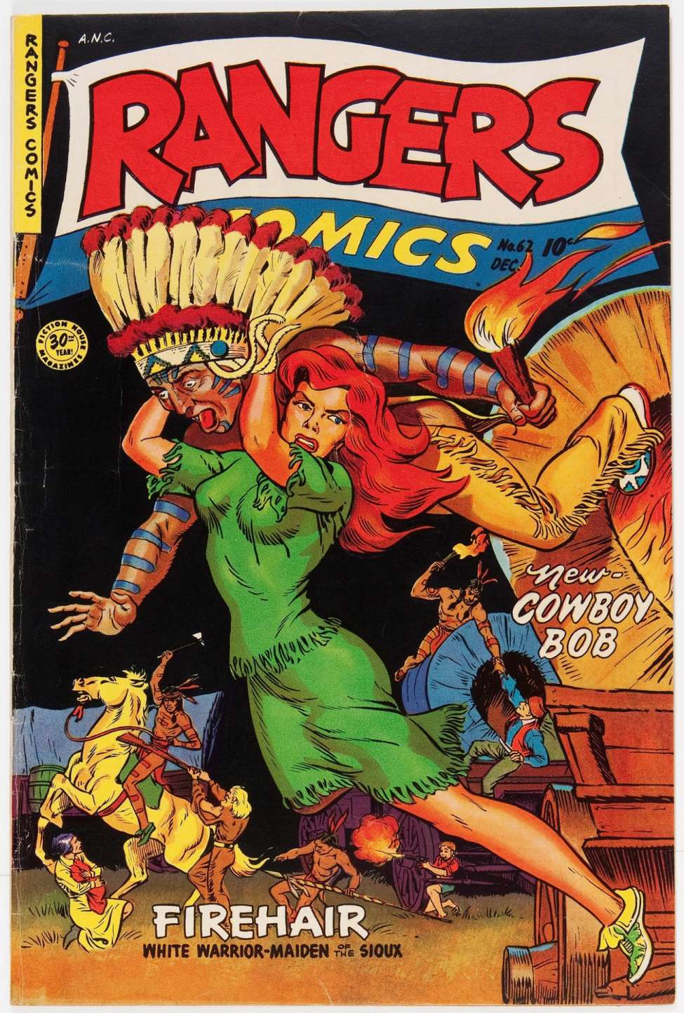 Comic Book Cover For Rangers Comics 62