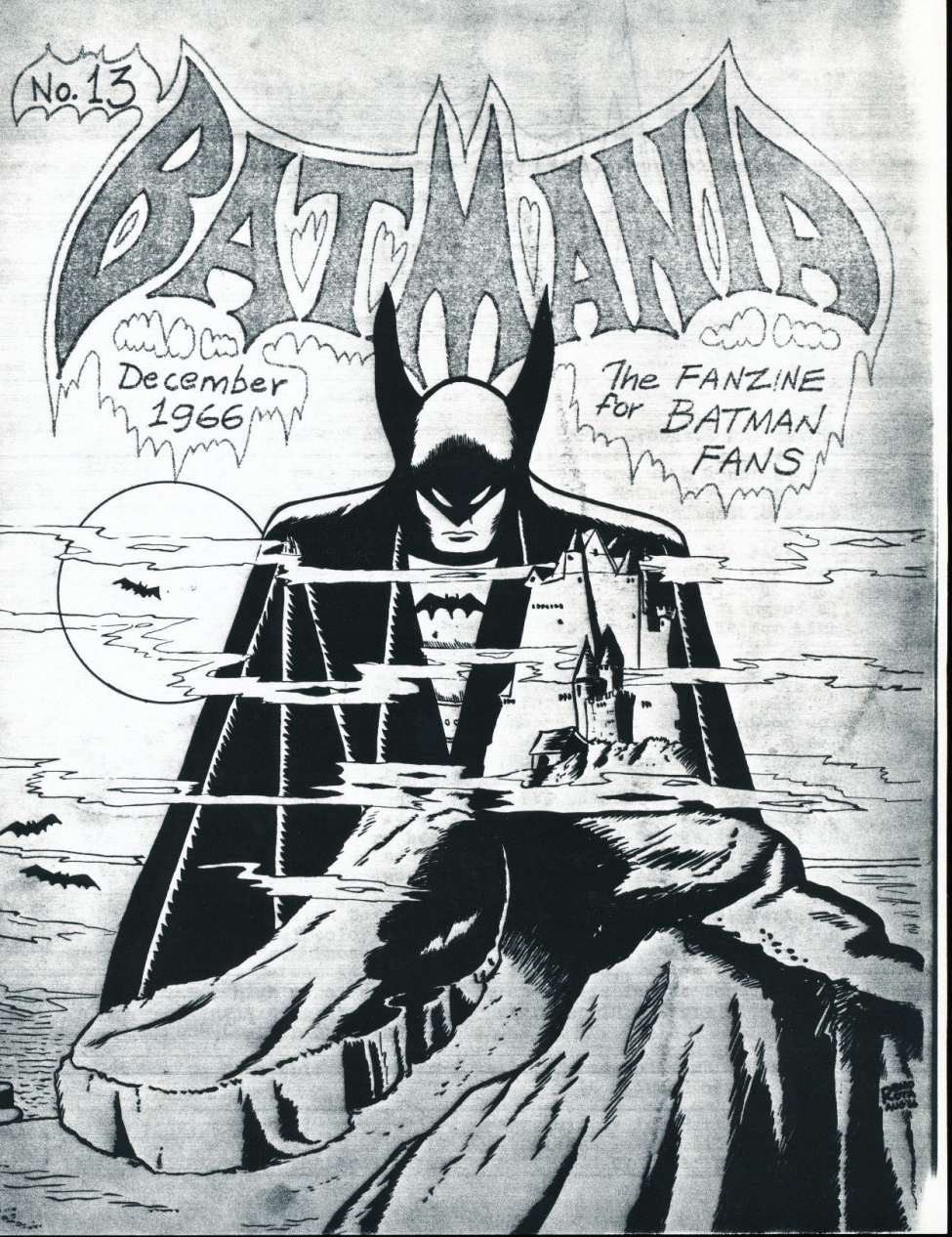 Comic Book Cover For Batmania 13