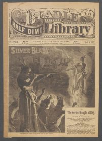 Large Thumbnail For Beadle's Half Dime Library 729 - Silver Blade, the Half-Blood
