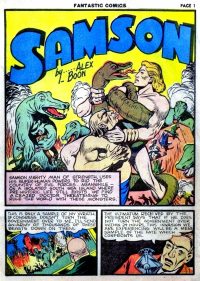 Large Thumbnail For Samson and David Fantastic Comics part 2