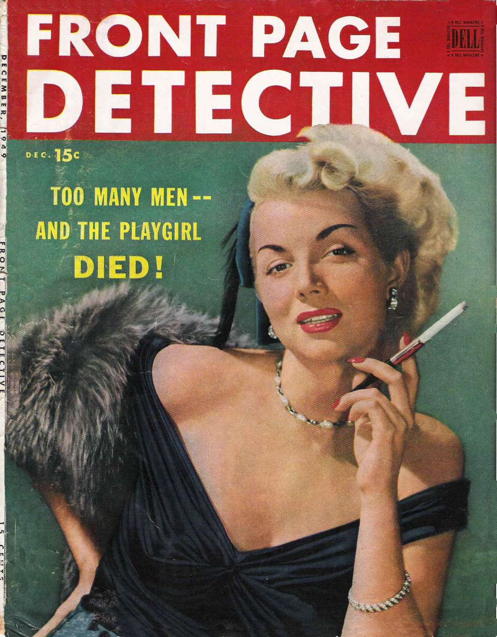 Comic Book Cover For Front Page Detective v13 8