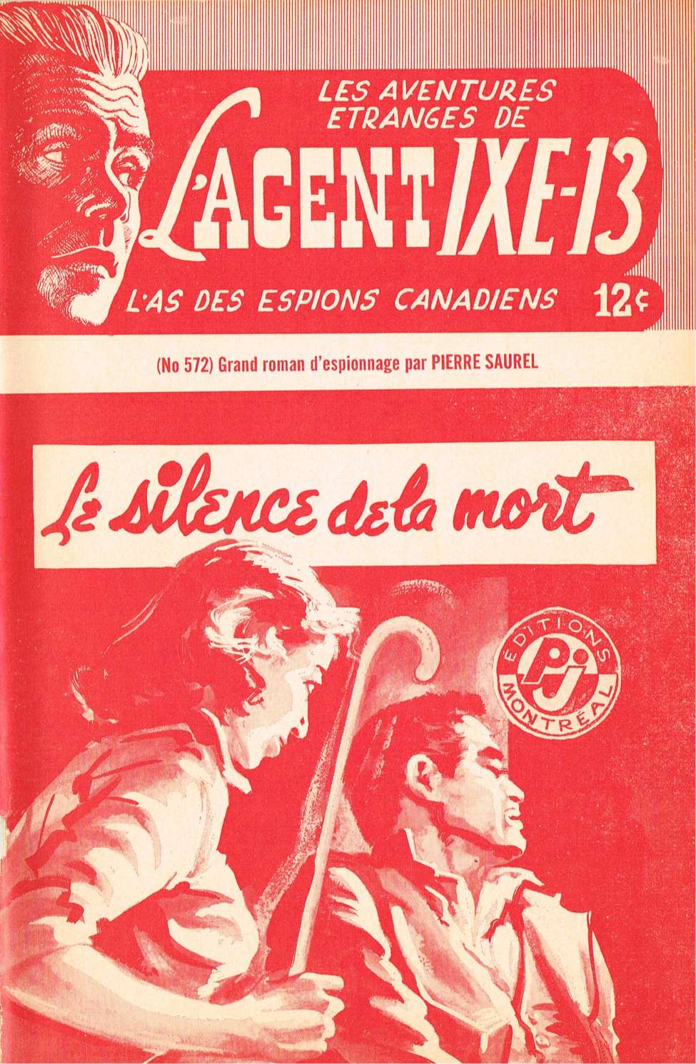 Book Cover For L'Agent IXE-13 v2 572 - Le silence de la mort