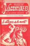 Cover For L'Agent IXE-13 v2 572 - Le silence de la mort