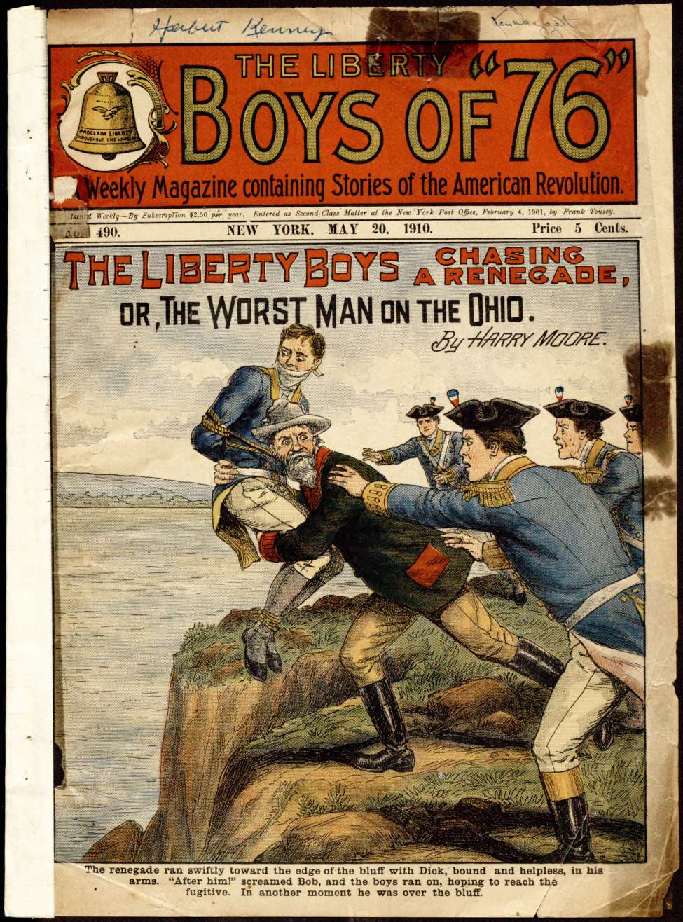 Book Cover For The Liberty Boys of 76 490 - The Liberty Boys Chasing a Renegade