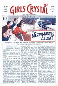 Large Thumbnail For Girls' Crystal 656 - The Merrymakers Afloat