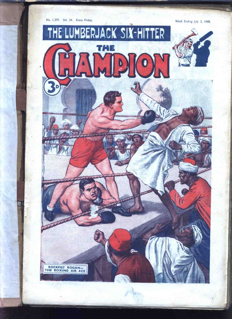 Comic Book Cover For The Champion 1379