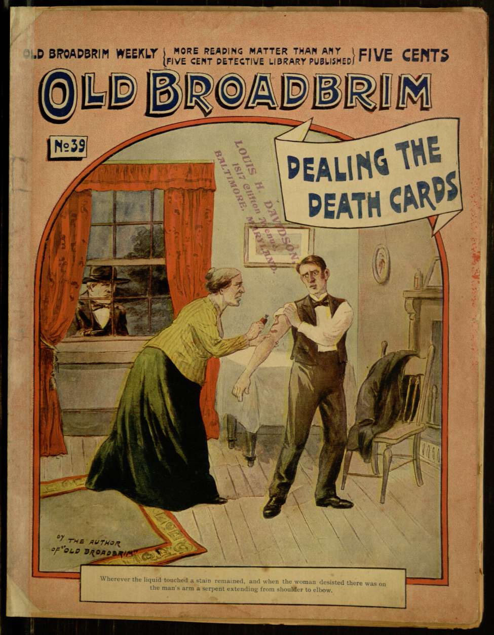 Book Cover For Old Broadbrim Weekly 39 - Old Broadbrim Dealing the Death Cards