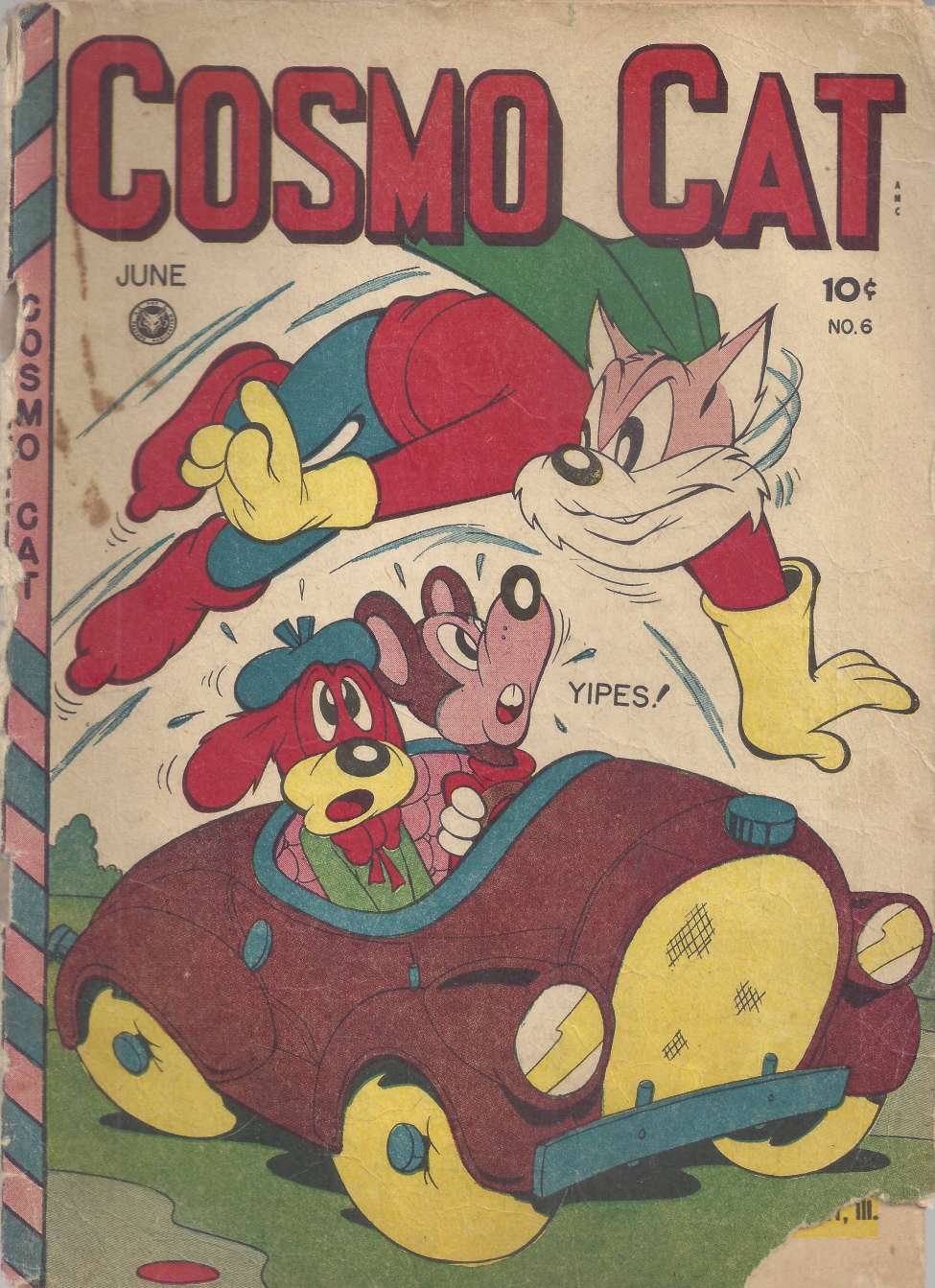 Book Cover For Cosmo Cat 6 - Version 1