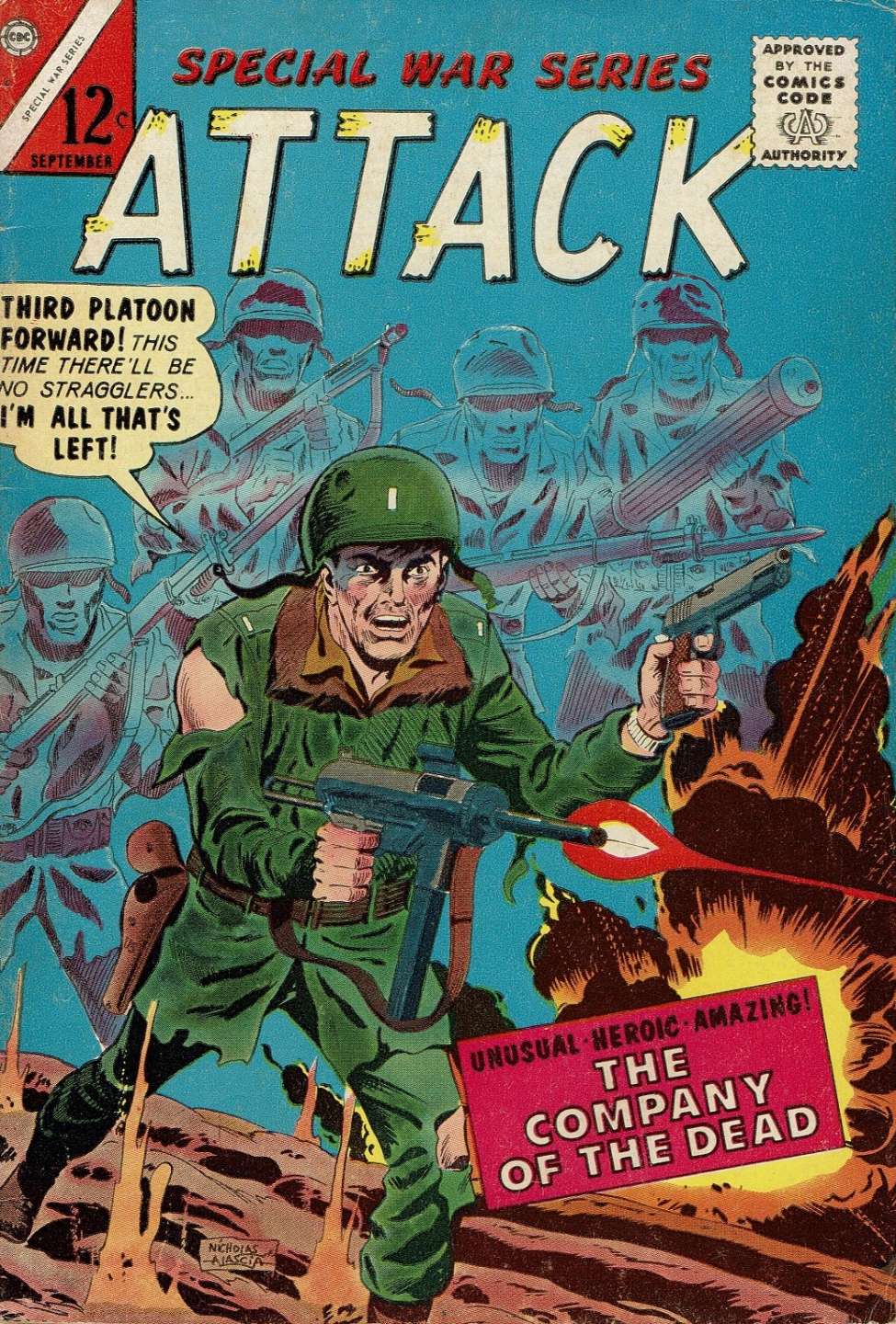 Comic Book Cover For Special War Series 2