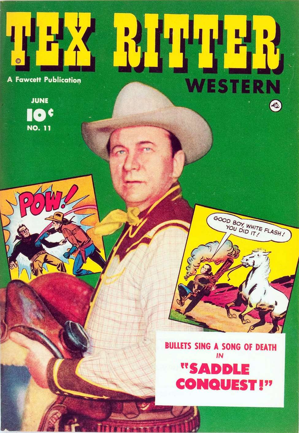 Book Cover For Tex Ritter Western 11