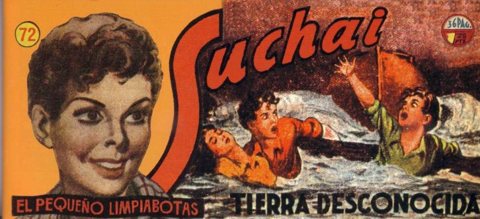 Comic Book Cover For Suchai 72 - Tierra Desconocida