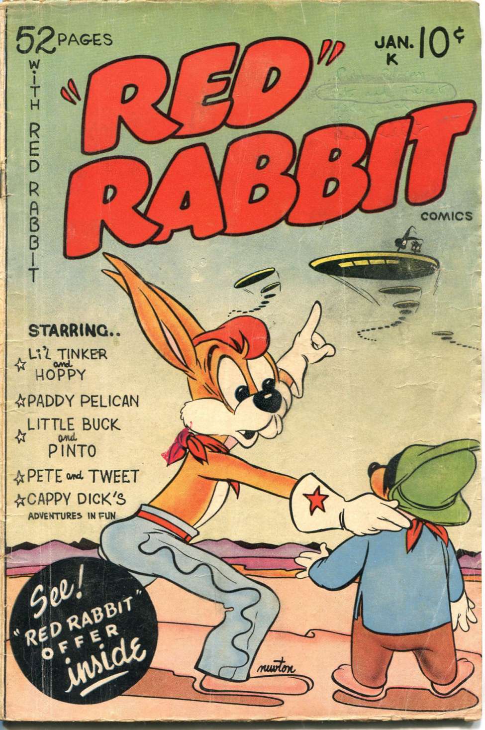 Comic Book Cover For Red Rabbit 18