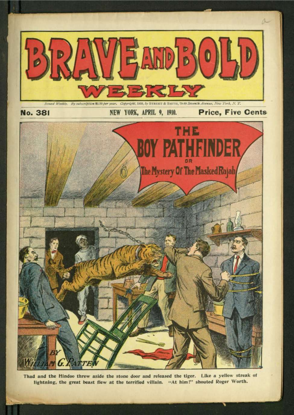 Book Cover For Brave and Bold 381 - The Boy Pathfinder