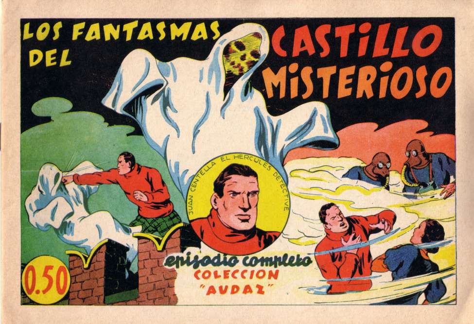 Comic Book Cover For Juan Centella 1 - Los Fantasmas Del Castillo Misterioso