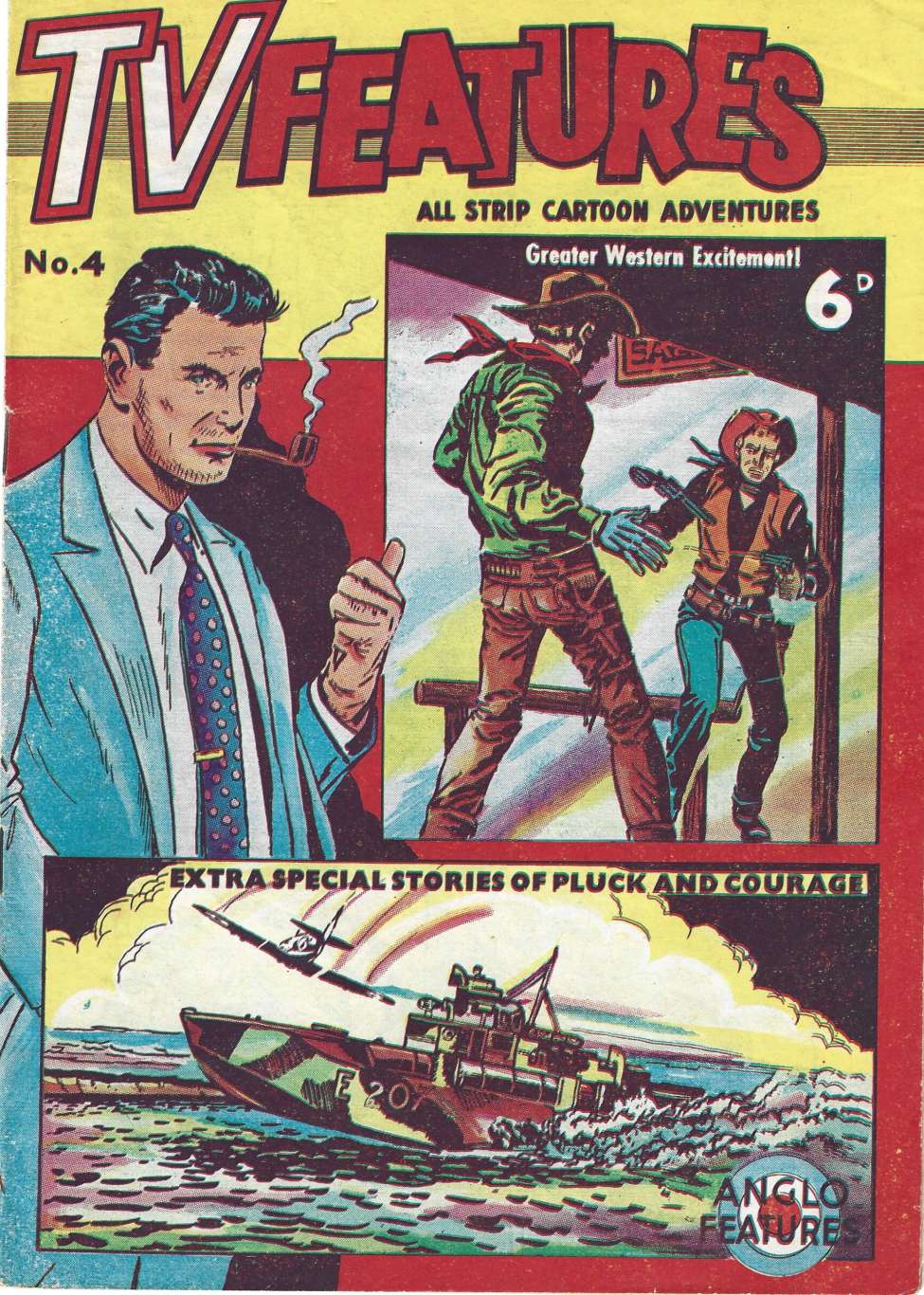 Comic Book Cover For TV Features 4