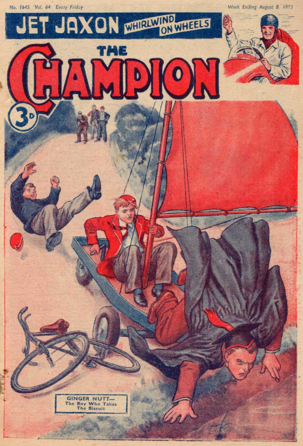 Comic Book Cover For The Champion 1645