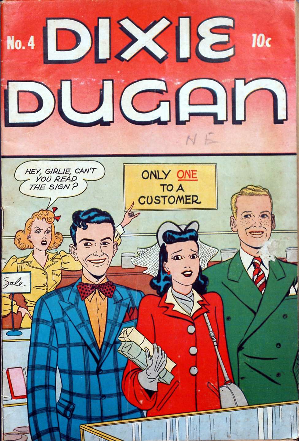 Book Cover For Dixie Dugan 4