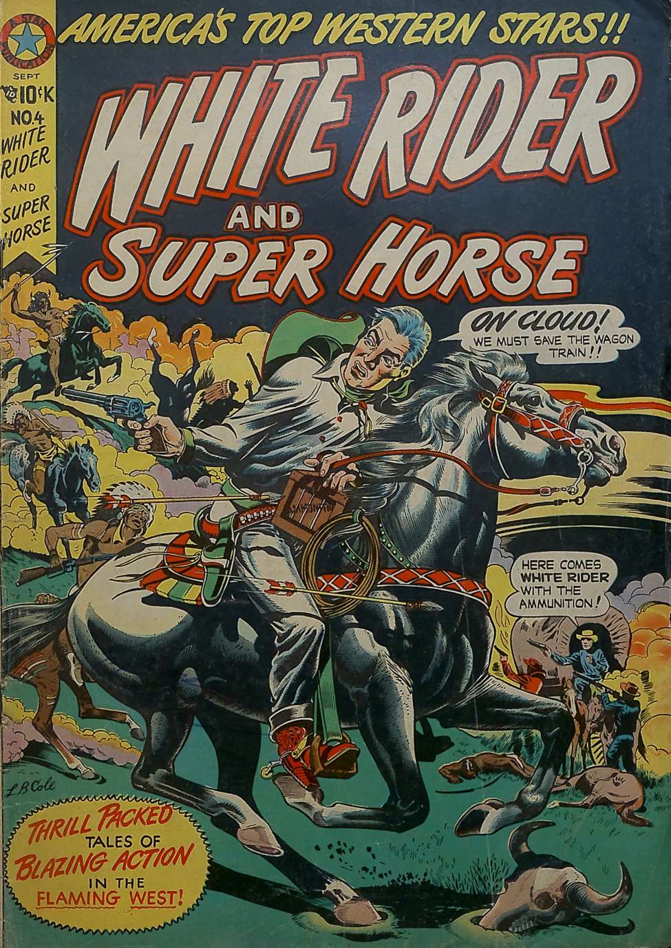 Book Cover For White Rider and Super Horse 4