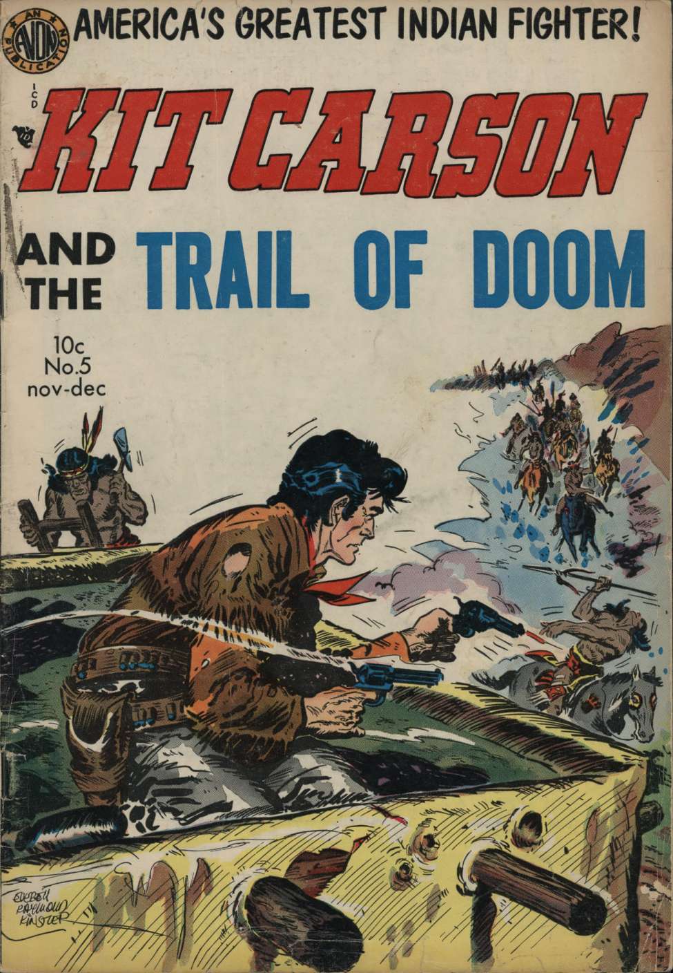 Book Cover For Kit Carson 5