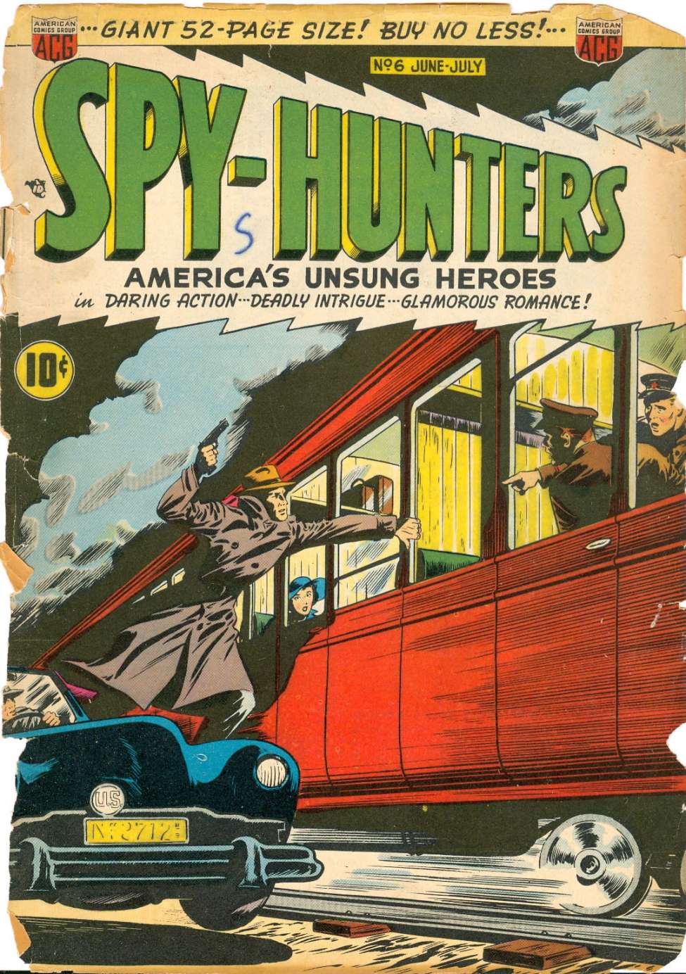 Book Cover For Spy Hunters 6