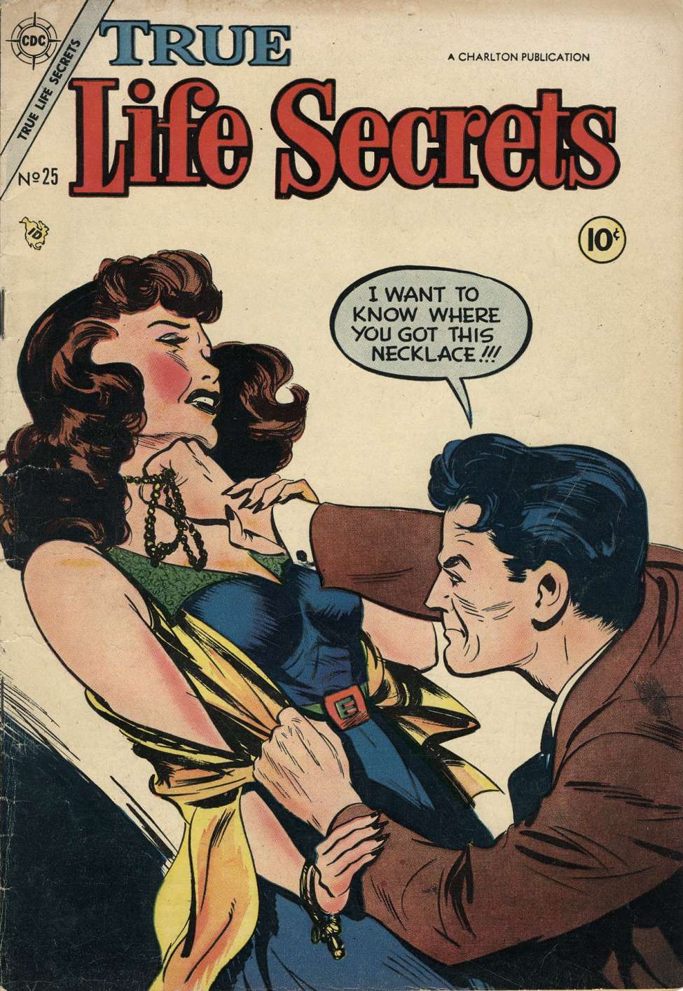 Comic Book Cover For True Life Secrets 25