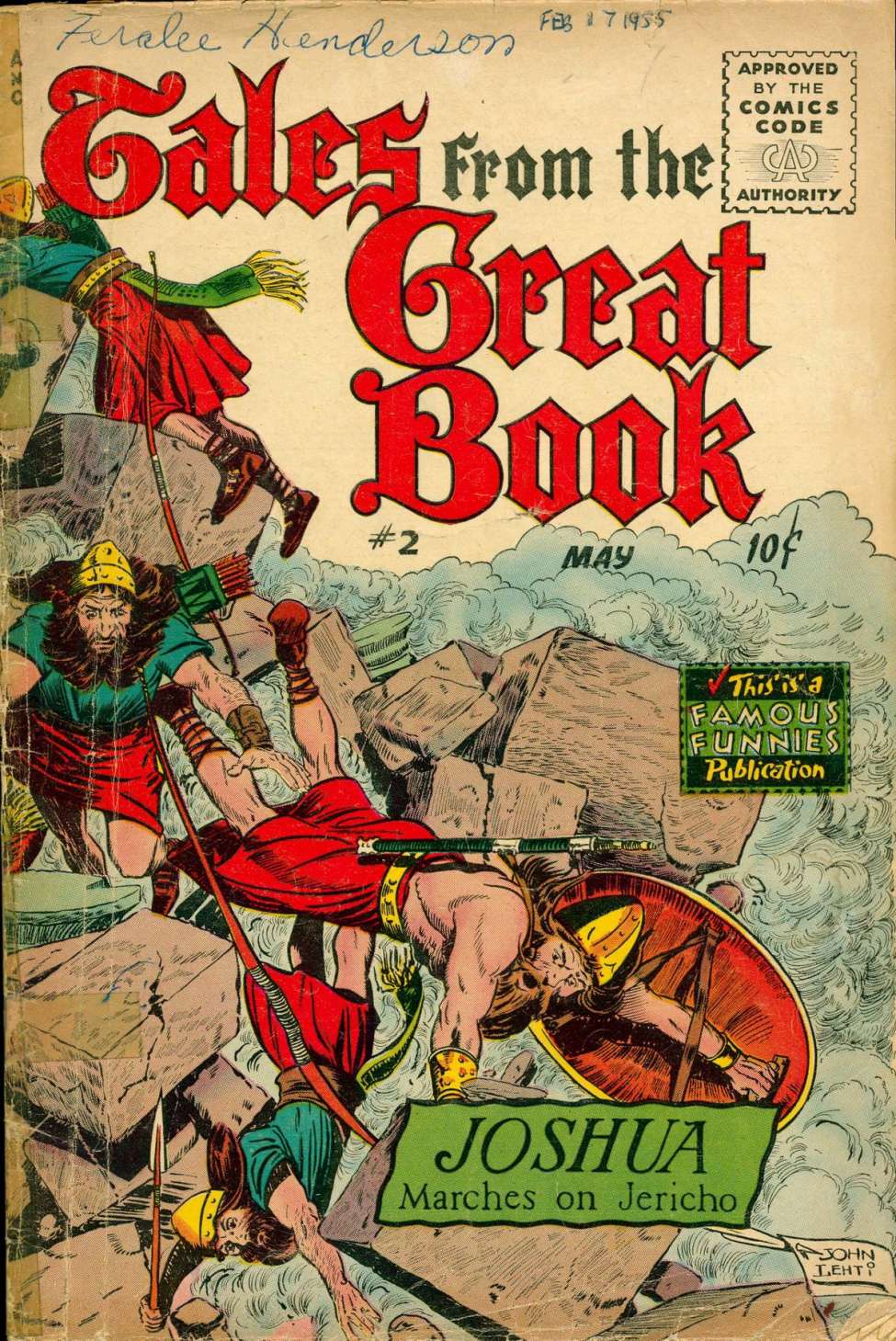 Comic Book Cover For Tales from the Great Book 2