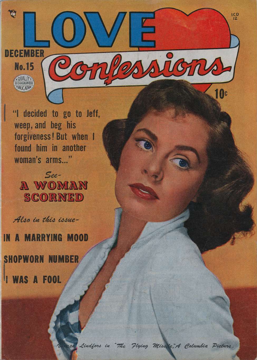 Comic Book Cover For Love Confessions 15