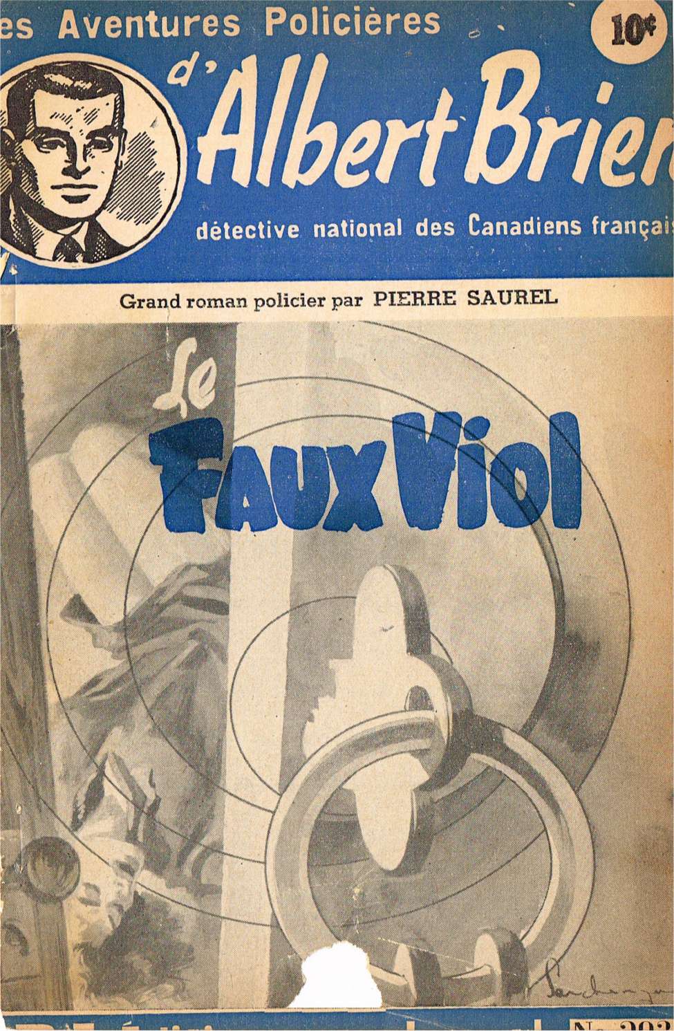 Comic Book Cover For Albert Brien v2 293 - Le faux viol