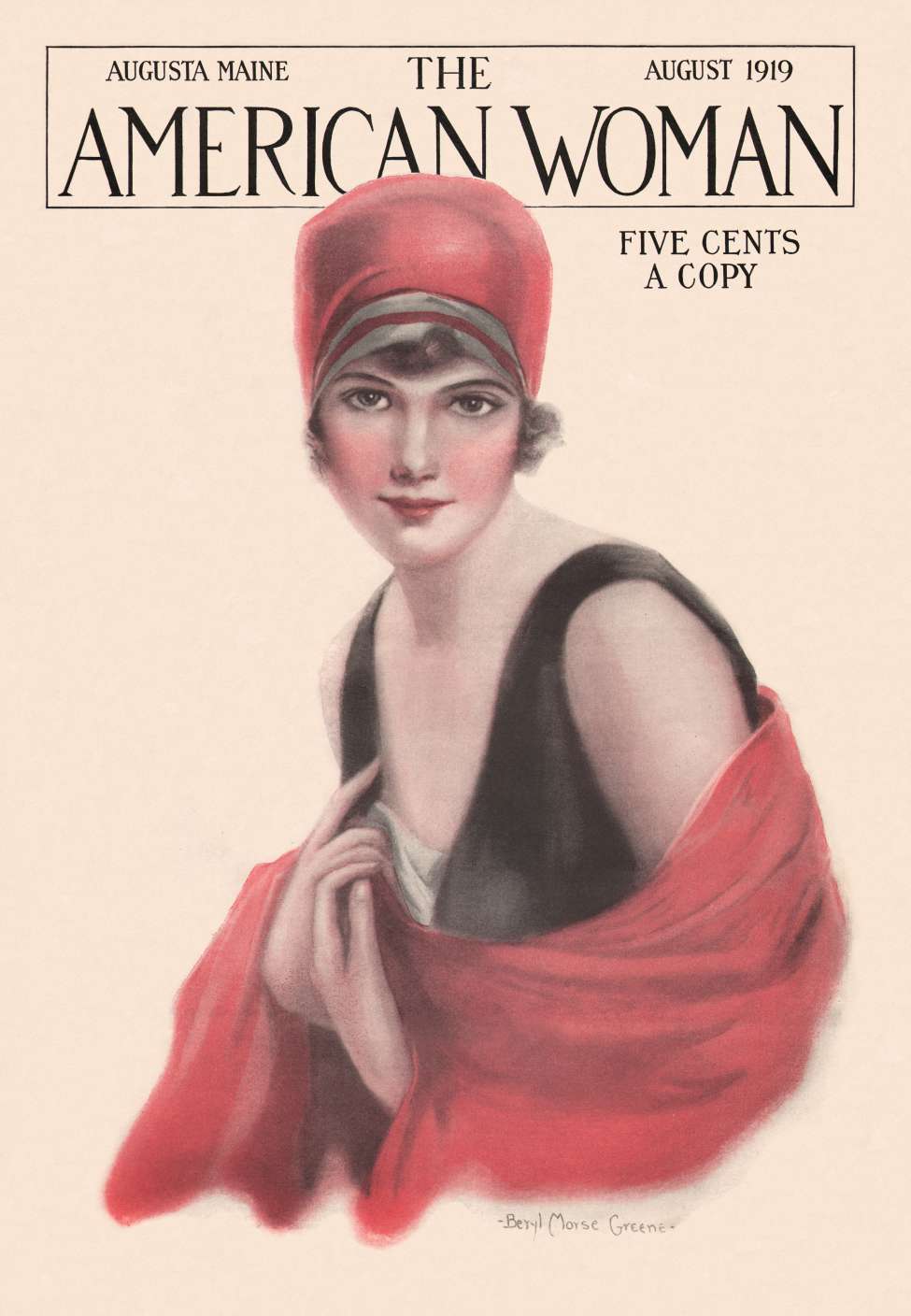 Book Cover For The American Woman v29 3