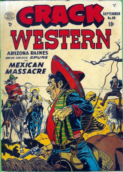 Comic Book Cover For Crack Western 80 - Version 1
