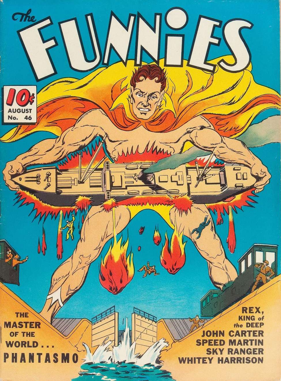 Book Cover For The Funnies 46