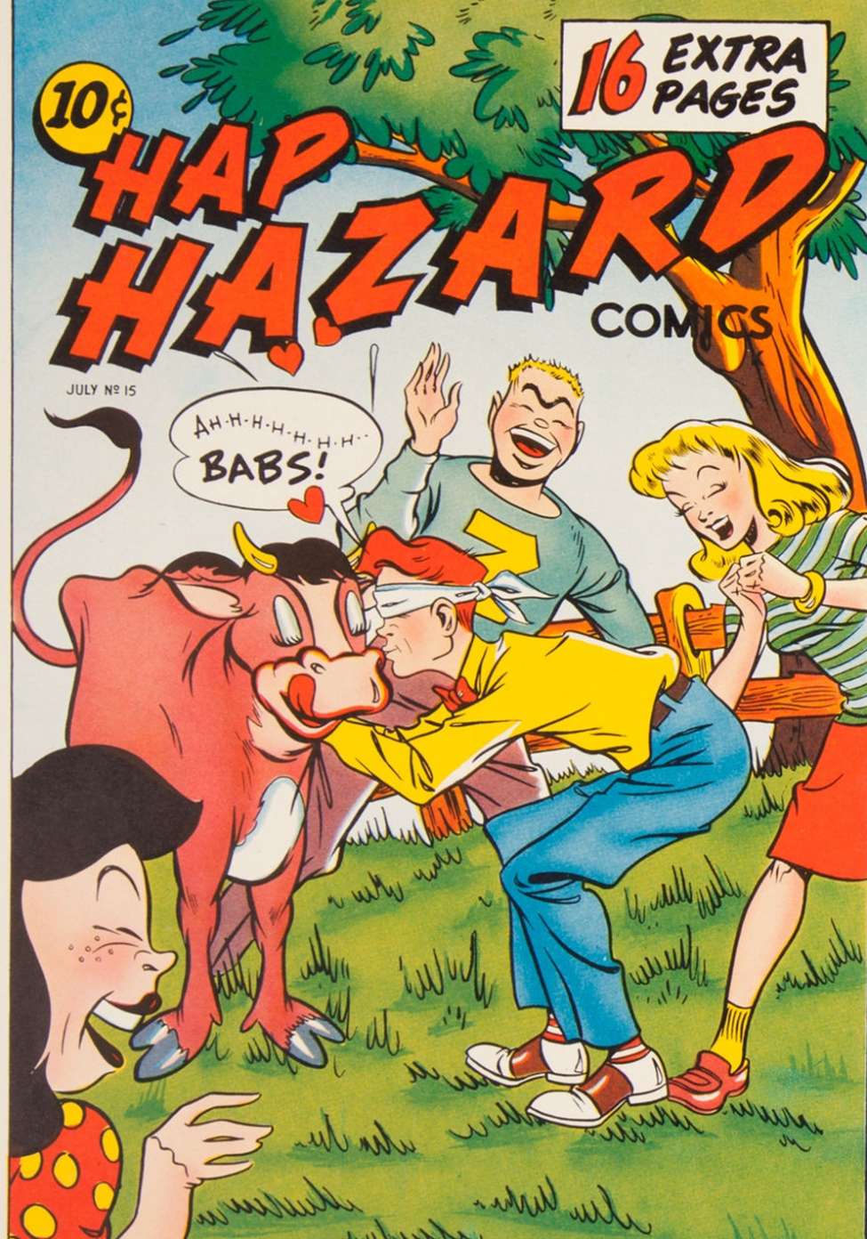 Book Cover For Hap Hazard Comics 15