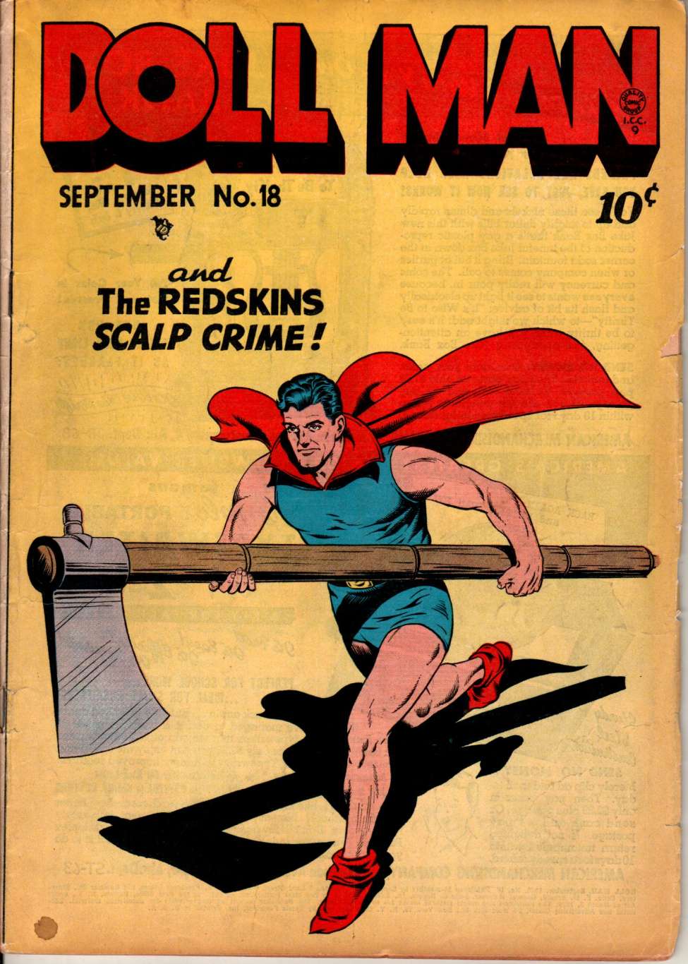 Comic Book Cover For Doll Man 18
