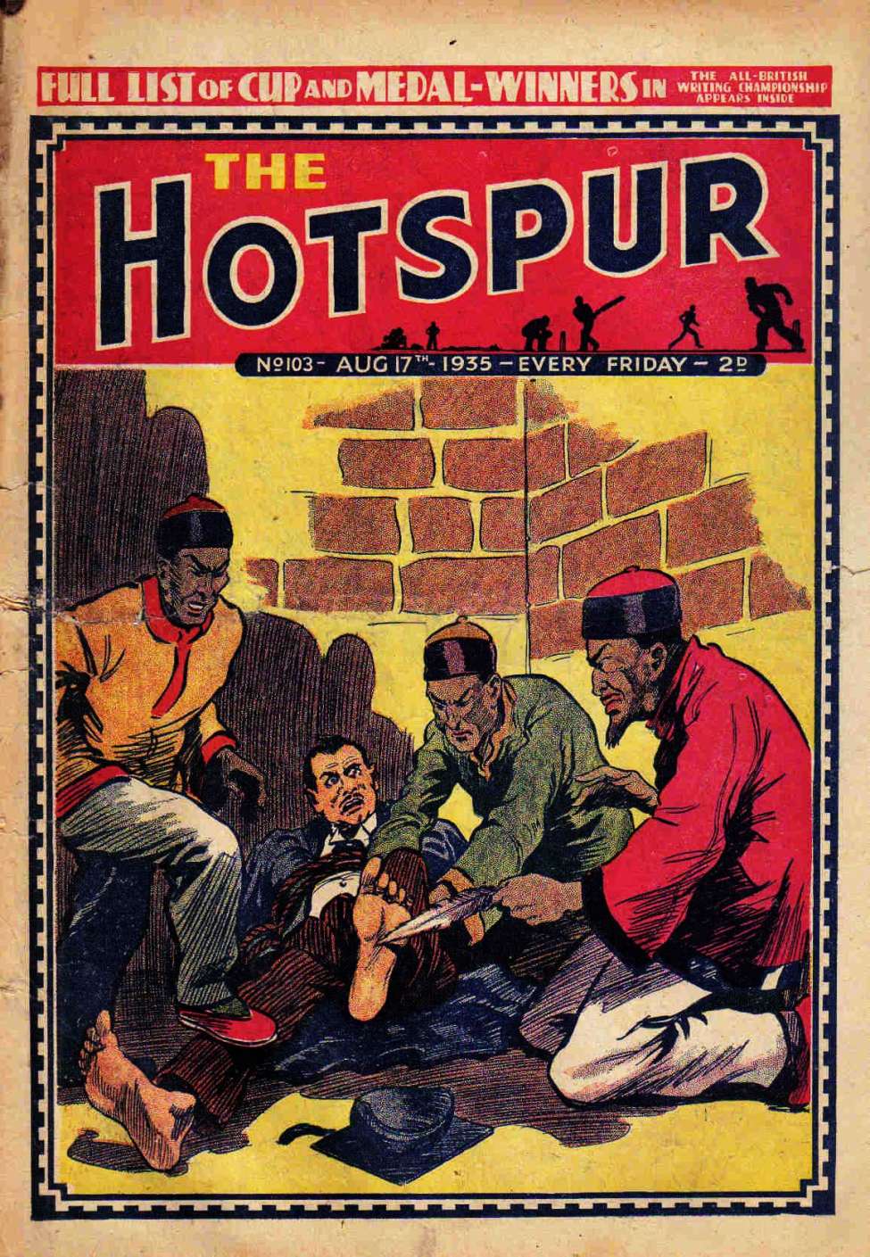 Book Cover For The Hotspur 103