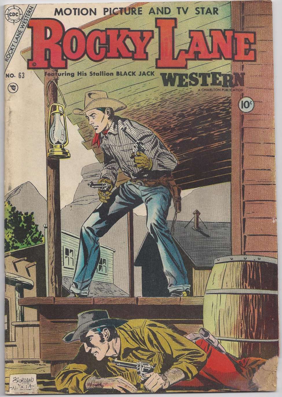 Book Cover For Rocky Lane Western 63