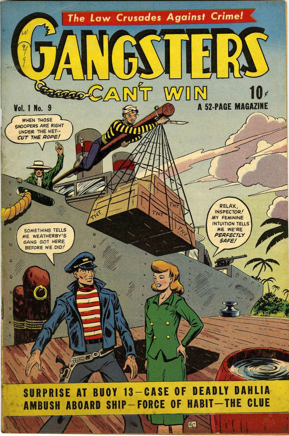 Comic Book Cover For Gangsters Can't Win 9