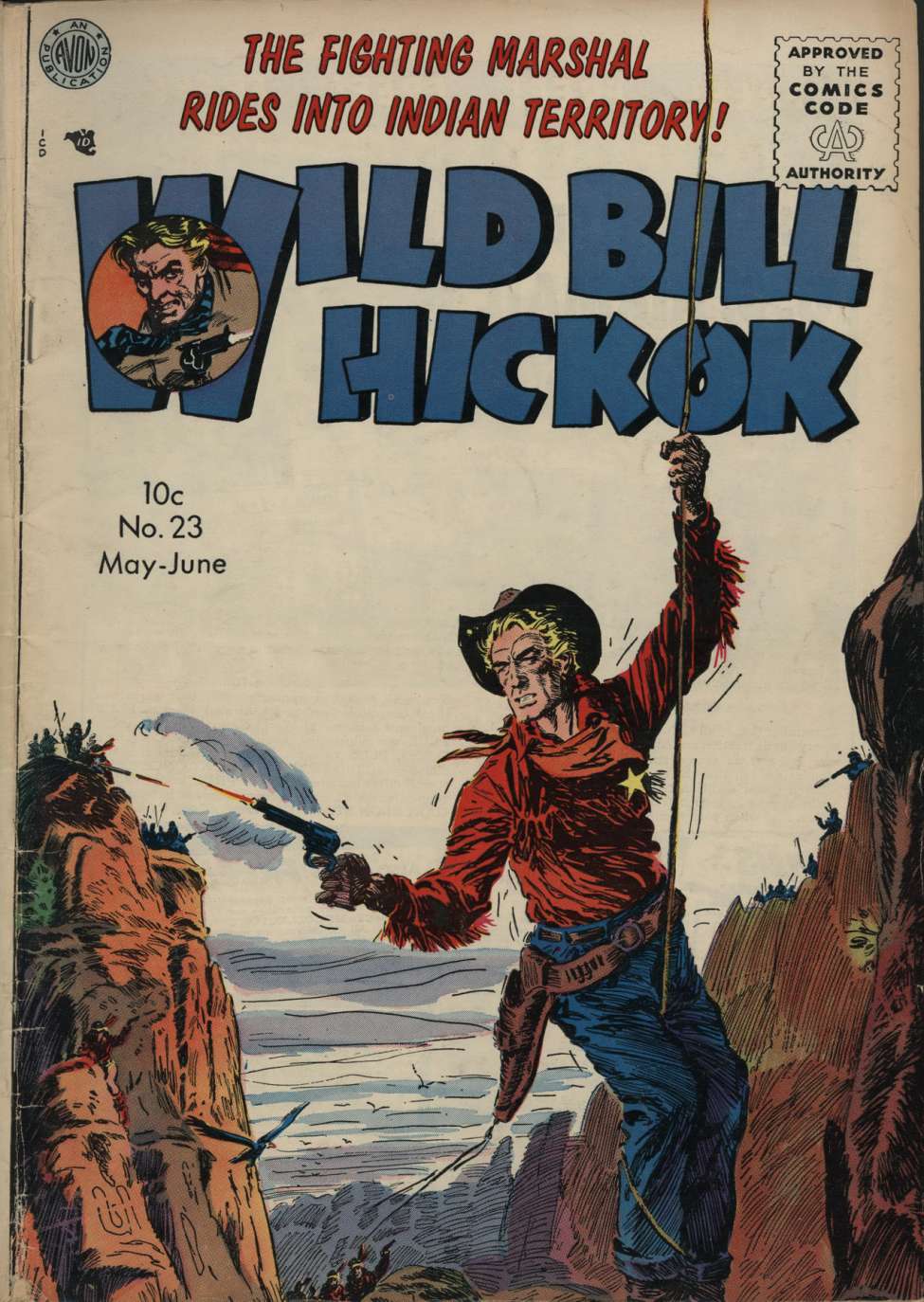Comic Book Cover For Wild Bill Hickok 23