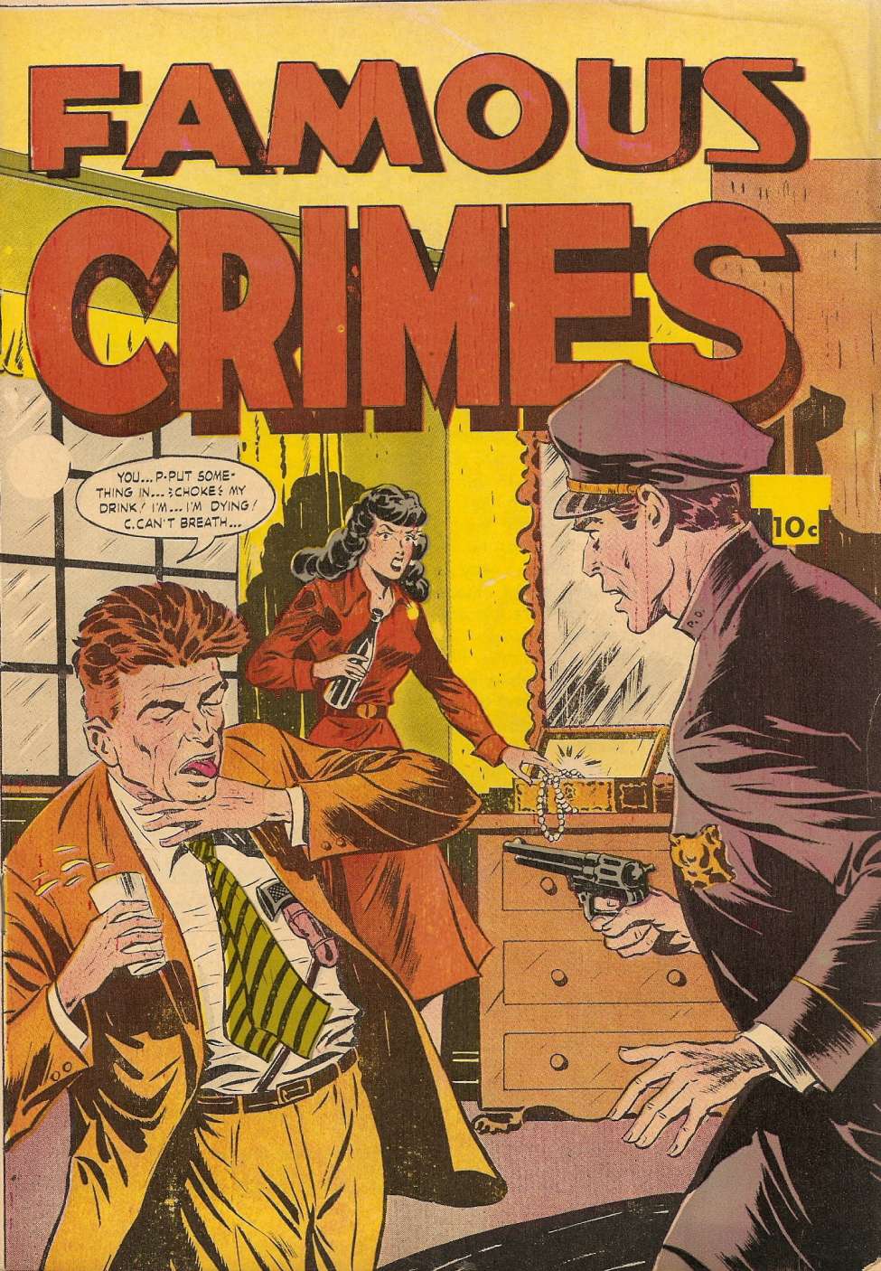 Comic Book Cover For Famous Crimes 13 - Version 1