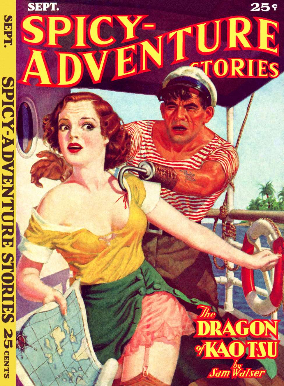 Book Cover For Spicy Adventure Stories v4 6