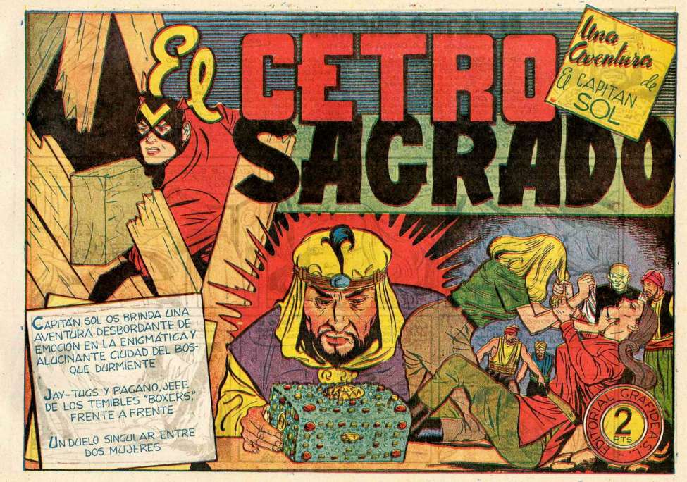 Comic Book Cover For Capitan Sol 5 - El cetro sagrado